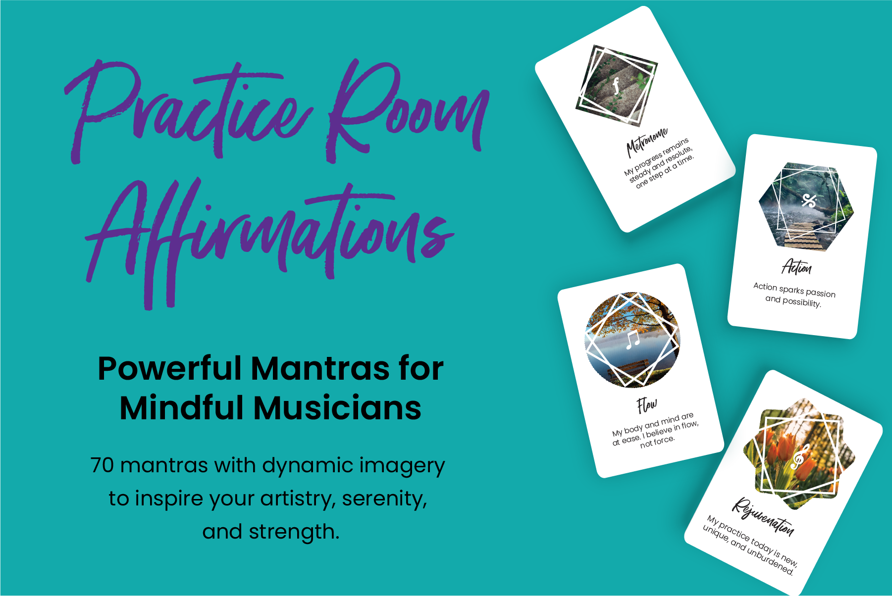 Practice Room Affirmations - 70 Powerful Mantras for Mindful Musicians