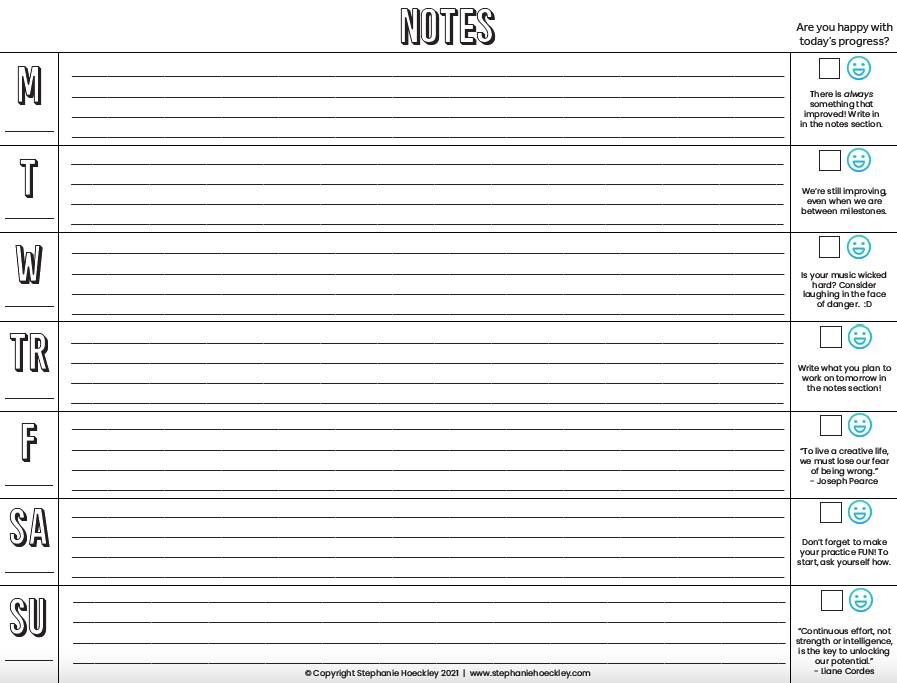 Practice Log 2