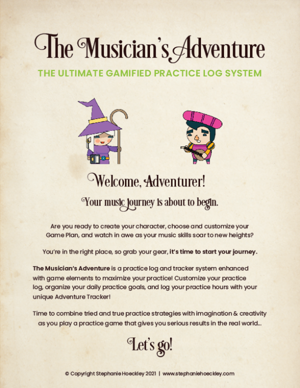 The Musician's Adventure 1