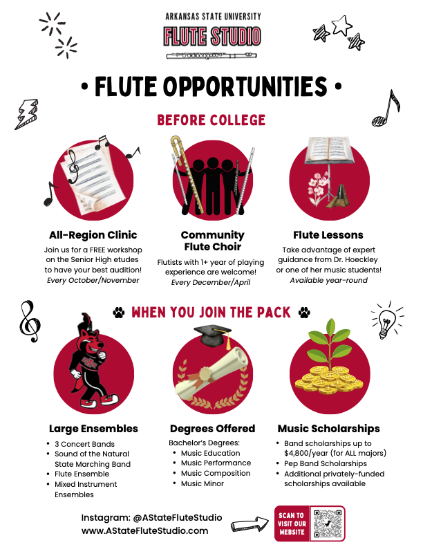 Flute Opportunities at A-State
